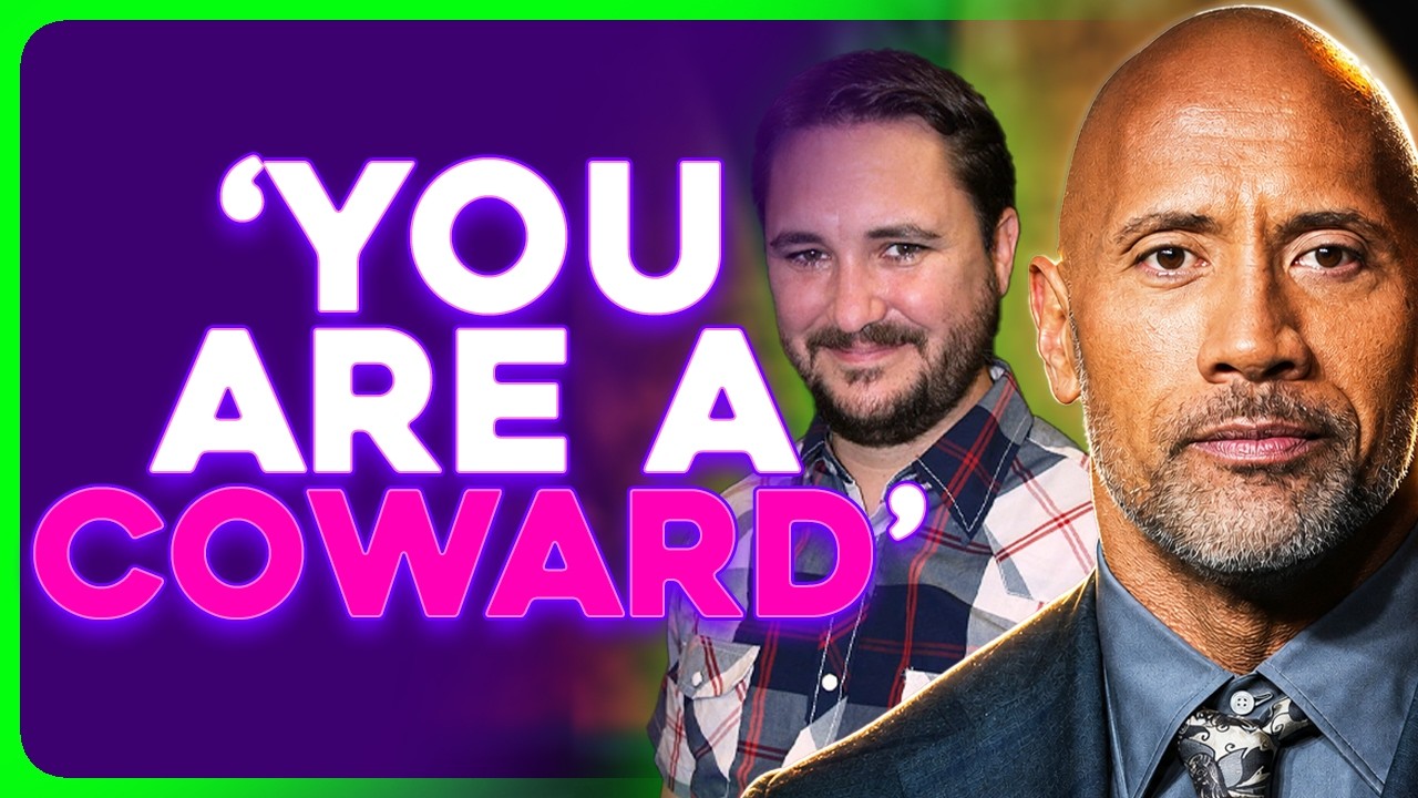 Wil Wheaton SLAMS Dwayne Johnson For Not Talking Politics