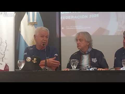 FUTBOL SENIOR ,FEDERACION ENTRE RIOS,ARGENTINA  GRAN TORNEO COMPETENCIA DE FUTBOL 2026.C25M