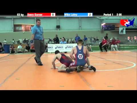Avery Garner vs. Mike Labry at 2013 ASICS University Nationals - FS