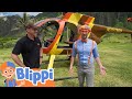 Blippi Flies In A Helicopter In Hawaii Shorts Blippi Vehicles