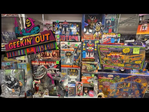 Hunting for Grails at the Best Vintsge Toy show Geeking out 2025 (Toy Hunt) 
