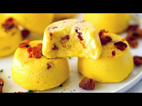 What To Make For Breakfast | Starbucks Egg Bites BAKED!