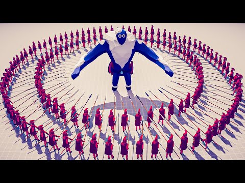 100x SARISSA vs EVERY TEAM BOSS | TABS - Totally Accurate Battle Simulator