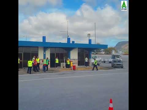 Asi es el Aeropuerto "Rafael Cabrera" de la Isla de la Juventud Cuba #armandoelpinero