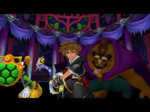 Kingdom Hearts HD 2.5 Remix Part 4 Beast's Castle