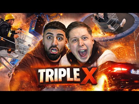 Jordan & Semih EIGENE STUNTSHOW | Triple XXX (doofe Idee)