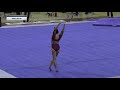 Emily White Floor ASU Maroon vs Gold 2020 9.725