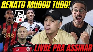 URGENTE! CEBOLINHA LIVRE PRA ASSINAR COM O VASCO! RENATO MUDOU TUDO E PEGOU TODOS DE SURPRESA!