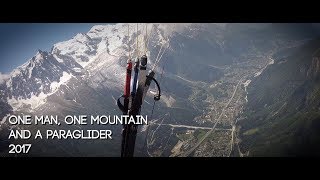 One Man, One Mountain and a Paraglider