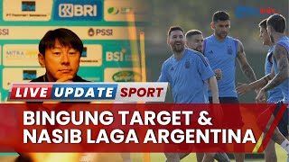 Hadapi Juara Piala Dunia, Shin Tae-yong Kebingungan soal Target Timnas Indonesia Lawan Argentina
