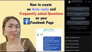 How to create an Instant Reply or Frequently Asked Questions on your F