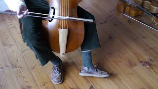 Holding the bass viol, part 2 with Alison Crum