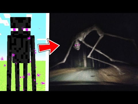 PopperCraft - Minecraft mobs CAUGHT IN REAL LIFE 😱