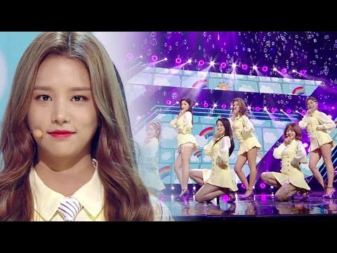 "EXCITING" LABOUM (rabum) - Hwi hwi @ Popular song Inkigayo 20170507