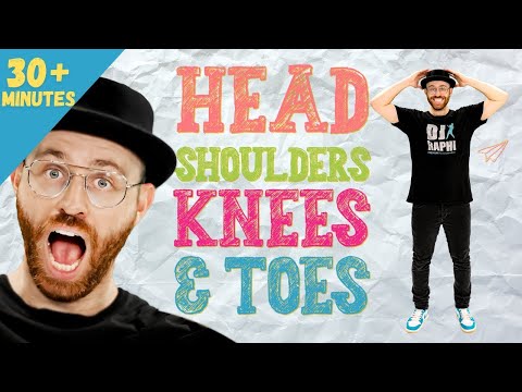 Head, Shoulders, Knees & Toes – Exercise Song For Kids with DJ Raphi | 30 minutes - Kingdom Kids Zone, Sing With Me - DJ Raphi