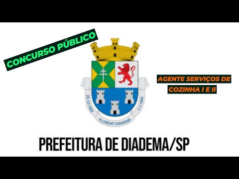Concurso Público Prefeitura de Diadema - Agente Serviços de Cozinha I e II