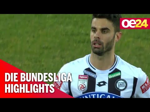 FC Admira Wacker Mödling gegen SK Sturm Graz: Die Highlights