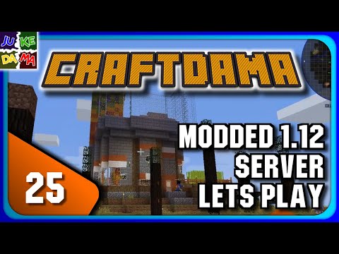 Couches n' Cables - GOONSQUAD BASE TOUR | Craftdama Modded Minecraft Server- EPISODE 25 (Multiplayer / 1.12)