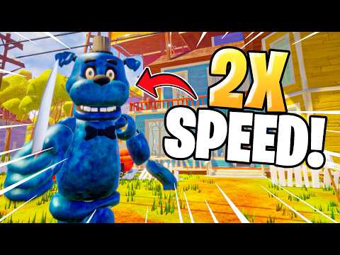 Hello Neighbor 2X SPEED CHALLENGE with BEAR5! (Full Game)