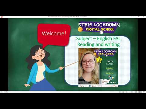 Grade 4 English FAL 28 April 2020