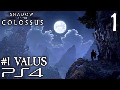 Shadow Of The Colossus PS4 Walkthrough Part 1 - Wander & The 1st Colossus, Valus