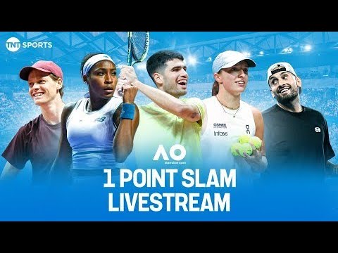 LIVE: 1 Point Slam | Australian Open 2026