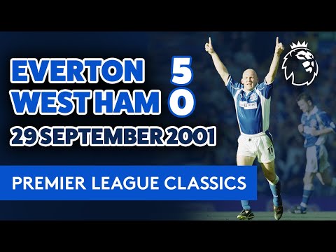 Everton 5-0 West Ham 