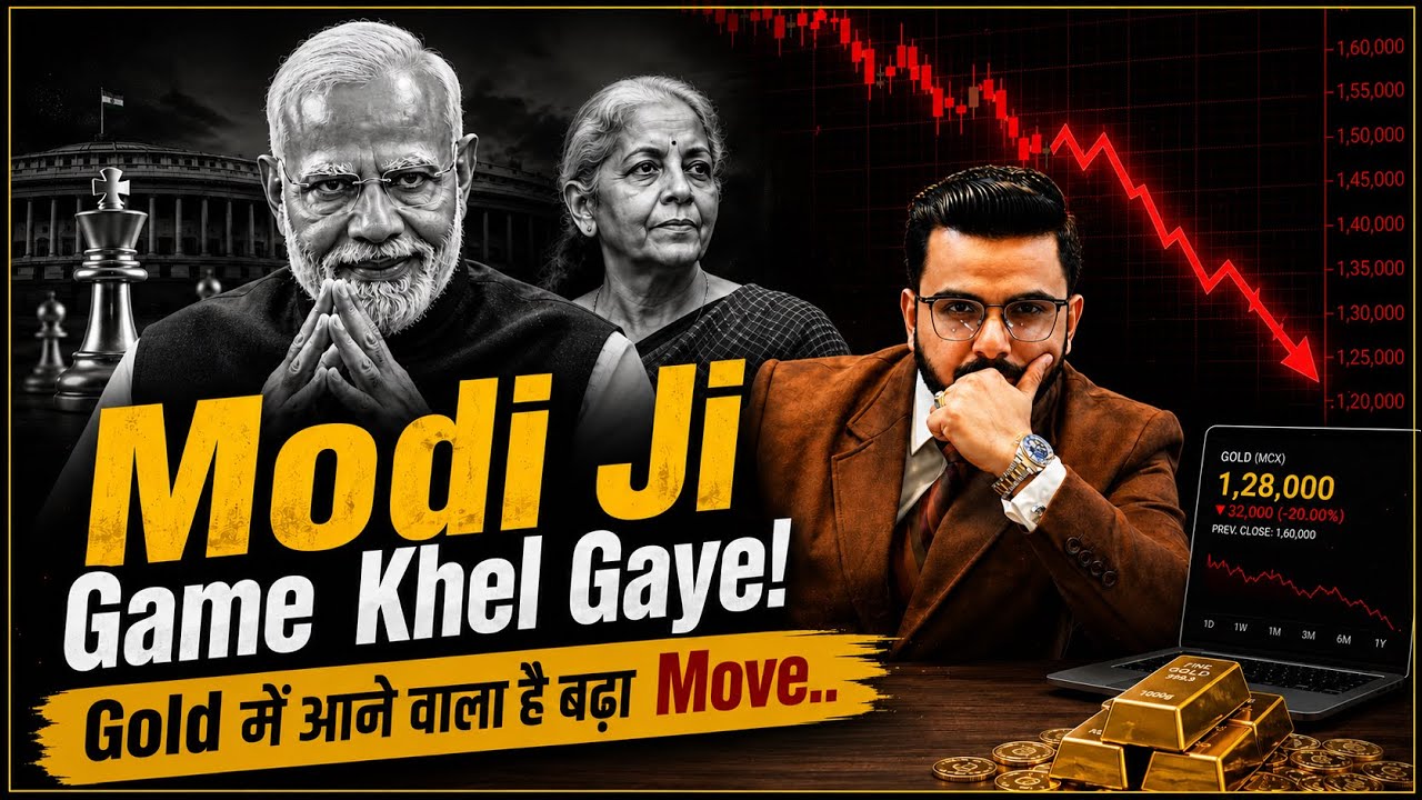 Why Modi Said Don’t Buy Gold! Import Duty Hike Explained..😳 Big Move Coming…