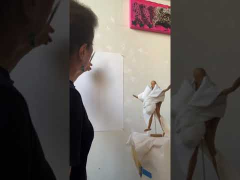 Sandra Vista -Gesture Drawing/mannequin/drapery