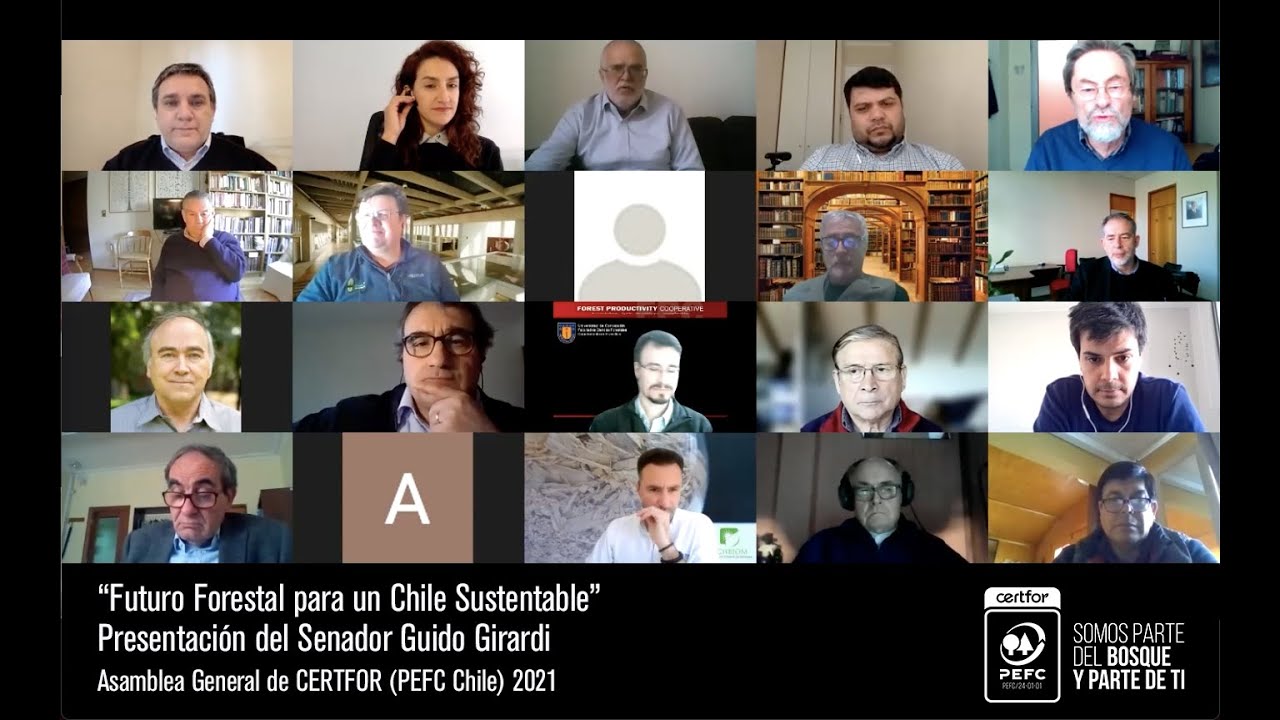Presentación Senador Guido Girardi en Asamblea General PEFC Chile 2021. Futuro forestal.