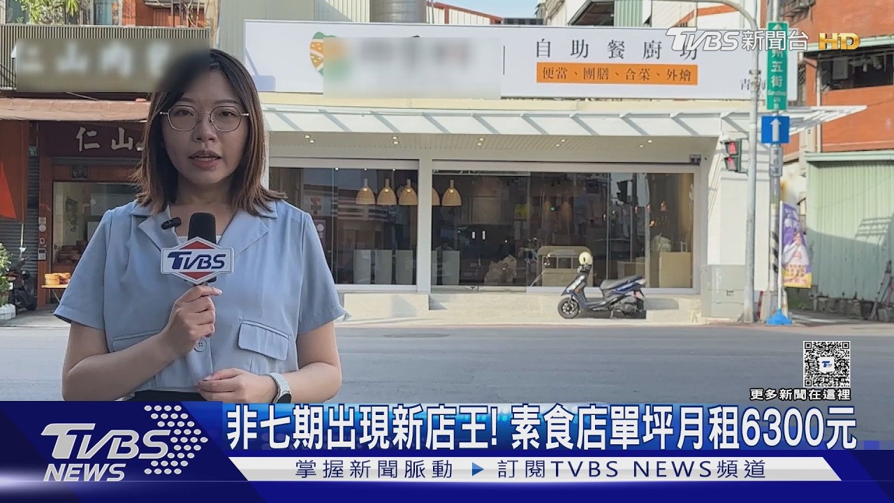 台中非七期出現新店王!素食店「單坪月租6300元」簽10年長約