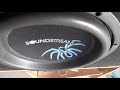 Soundstream R3 12" car subwoofer | Low Bass Demo