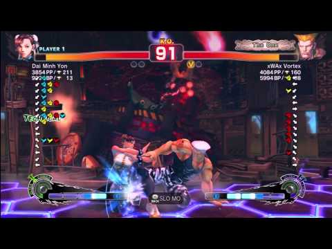 Dieminion (Chun Li) vs xWAx Vortex (Guile)