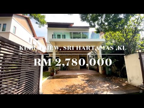 Kiara View, Sri Hartamas | 2 Storey Semid With 5+1 Bedrooms video