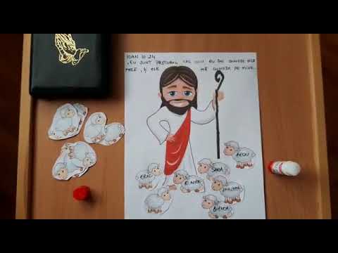 Kidz Romania Inside TV- Verset biblic pastorul cel bun.