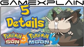5 Special Details in the Pokémon Sun & Moon NicoNico Stream