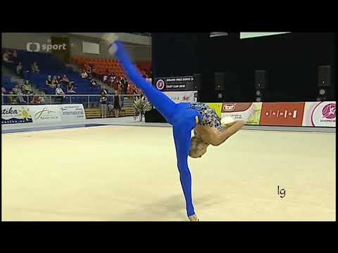 Olena Diachenko Ball Final Grand Prix Brno 2018