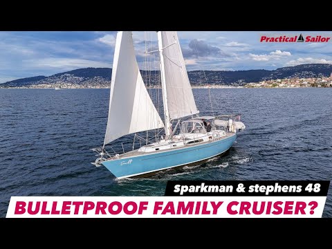 Sparkman & Stephens 48 Bluewater Cruiser Tour | Centre Cockpit Offshore Sailing Yacht Review