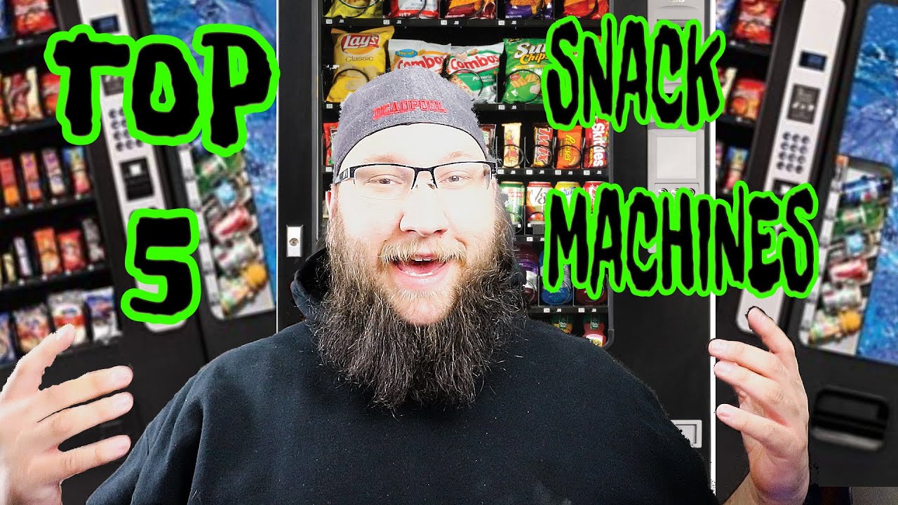 polar bears top 5 snack vending machines