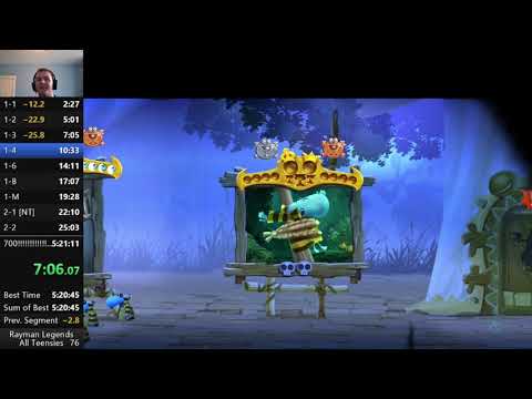 [WR] Rayman Legends 700 Teensies in 4:54:45