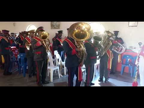 St Gabriel HQ brass band, Cry Out And Shout May 2022.
