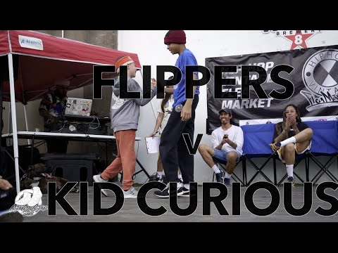 BBOY FLIPPERS v KID CURIOUS| KIDS TOP 8| HIP HOP VINTAGE MARKET x TRiBAL GROUNDS| #SXSTV