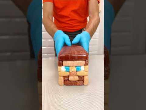 Transforming Steve Minecraft into Epic Candy! The Ultimate Gamer Snack Recipe!
