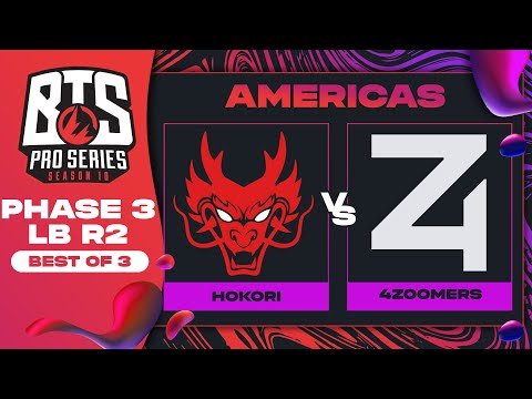 Hokori vs 4 Zoomers Game 3 - BTS Pro Series 10 AM: Phase 3 w/ KMart & ET