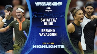 Download lagu Swiatek/Ruud vs. Errani/Vavassori Highlights | 2025 US Open Final mp3