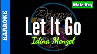 Let It Go by Idina Menzel ( Karaoke : Male Key)