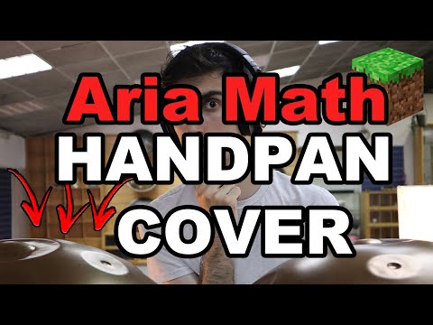 C418 - Aria math | Handpan cover | Live looping #minecraft