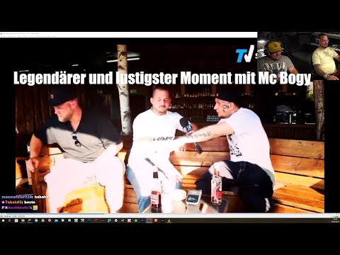 Legendärer und lustigster Moment mit Mc Bogy / CASHMO STREAM HIGHLIGHT