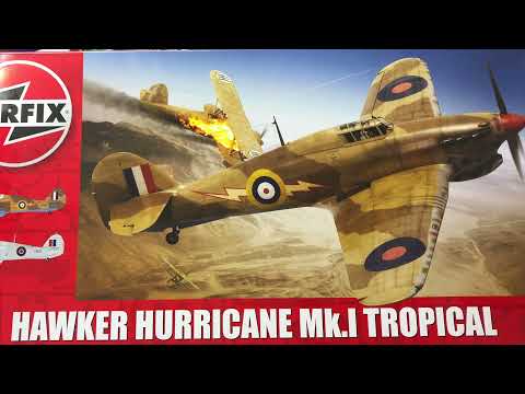 Airfix 1/48 Hurricane Mk.1 Tropical Full step by step build. Episode 1