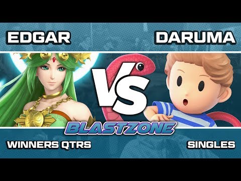 PSG Blastzone: Edgar (Palutena) vs Daruma (Lucas) - Winners Qtrs